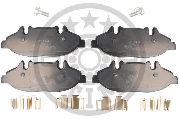 OPTIMAL BP-12341 Fren Sistemleri Fren Balatası - MERCEDES-BENZ VITO / MIXTO Panelvan/Van (W639) uyumlu