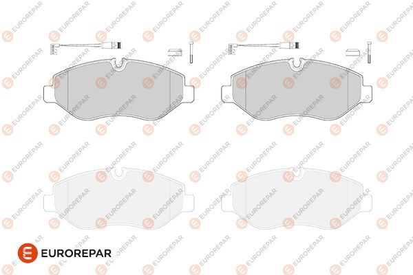 EUROREPAR 1686268180 Diğer Diğer Donanım & Parçalar - MERCEDES-BENZ SPRINTER 3,5-t Minibüs/Otobüs (B906) uyumlu