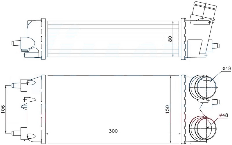 Turbo Radyatörü - IFR502080 Ürün Görseli