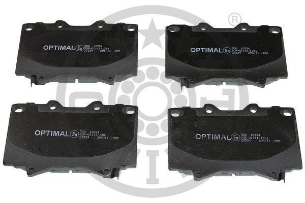 OPTIMAL BP-10334 Fren Sistemleri Fren Balatası - TOYOTA LAND CRUISER 100 (_J1_) uyumlu