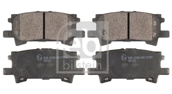 FEBI BILSTEIN 116334 Fren Sistemleri Fren Balatası - LEXUS RX (_U3_) uyumlu