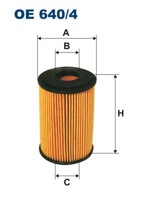 FILTRON OE 640/4 Motor Yağ Filtresi - MERCEDES-BENZ A-SERISI (W168) uyumlu