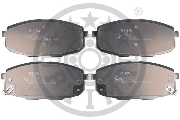 OPTIMAL BP-12135 Fren Sistemleri Fren Balatası - KIA CEE'D SW (ED) uyumlu