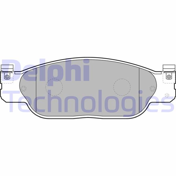 DELPHI LP1468 Fren Sistemleri Fren Balatası - JAGUAR S-TYPE II (X200) uyumlu