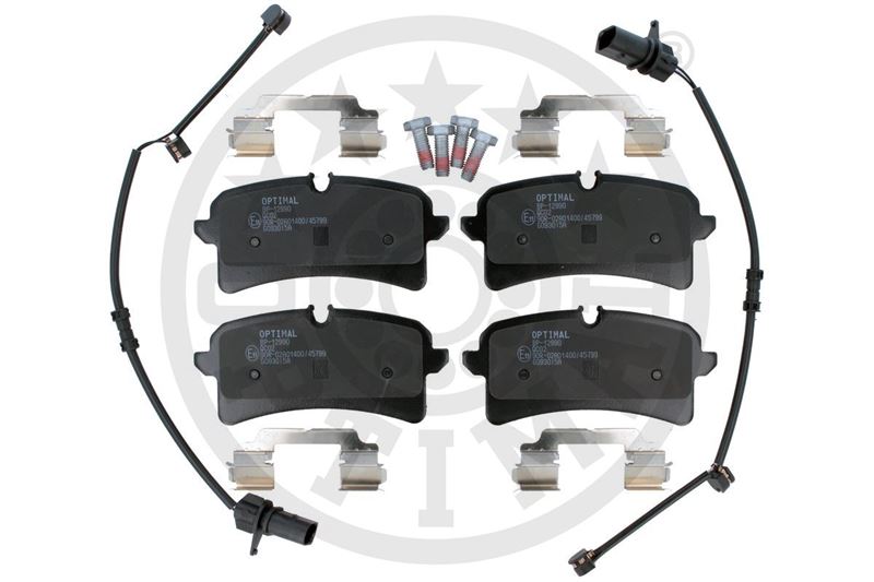 OPTIMAL BP-12990 Fren Sistemleri Fren Balatası - AUDI A8 D4 (4H2, 4H8, 4HC, 4HL) uyumlu