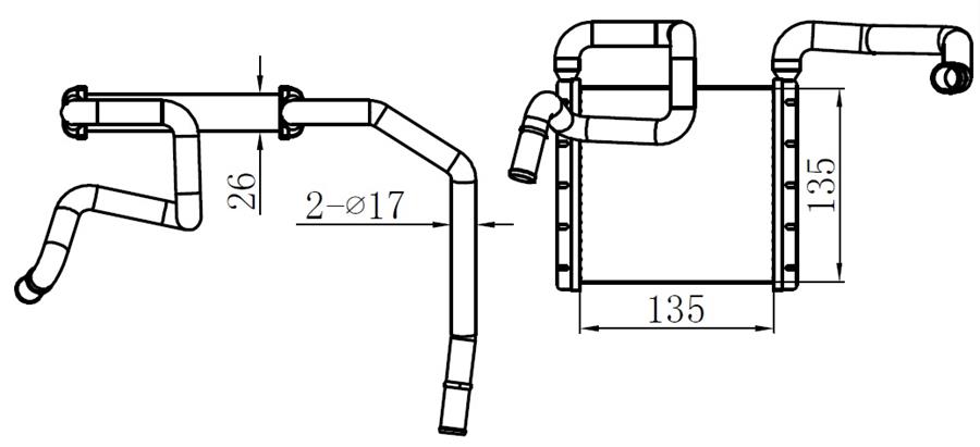 Kalorifer Radyatörü - KMZ030026 Ürün Görseli