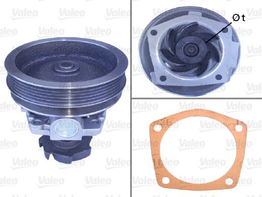 VALEO 506299 Motor Devirdaim - FIAT RITMO (138_) uyumlu