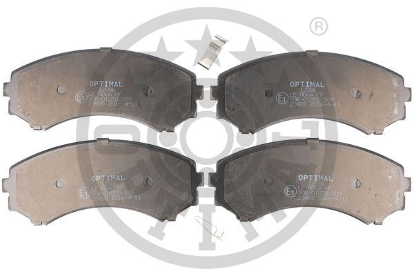 OPTIMAL BP-12086 Fren Sistemleri Fren Balatası - MITSUBISHI PAJERO IV (V8_W, V9_W) uyumlu