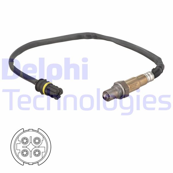 DELPHI ES21190-12B1 Emme & Egzoz Sistemi Egzoz Sensörleri - BMW 3 Touring (E91) uyumlu
