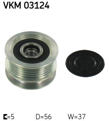 SKF VKM 03124 Elektrik Sistemi Alternatör - VW JETTA IV (162, 163, AV3, AV2) uyumlu