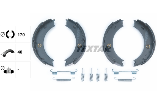 TEXTAR 91057900 Fren Sistemleri El Fren Kolu - VW LT 28-46 II Panelvan/Van (2DA, 2DD, 2DH) uyumlu