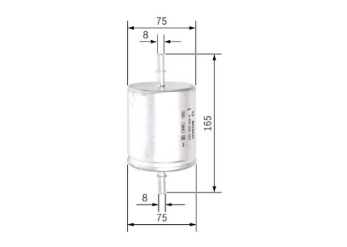BOSCH 0 450 905 927 Yakıt Sistemi Yakıt Filtresi - FORD MONDEO III Sedan (B4Y) uyumlu