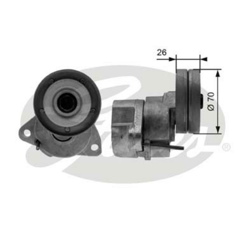 GATES T38154 Motor Kayış Gergisi - OPEL VECTRA A (J89) uyumlu