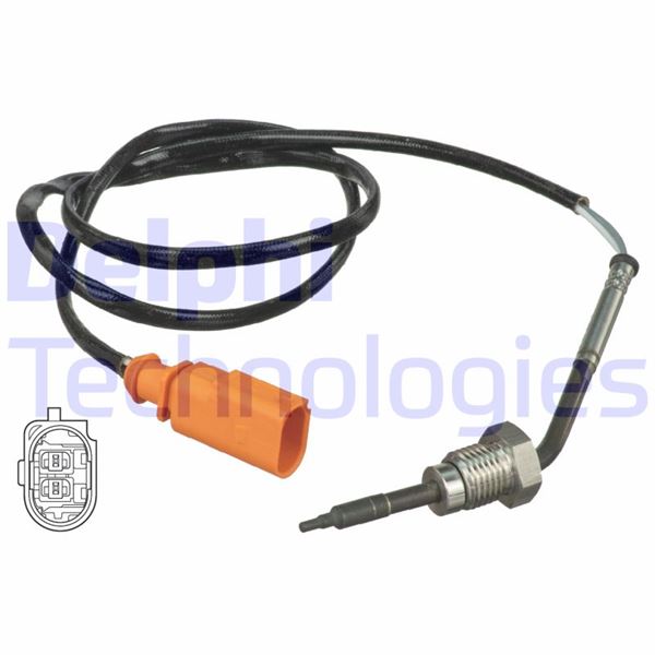 DELPHI TS30087 Emme & Egzoz Sistemi Egzoz Sensörleri - SEAT IBIZA IV SC (6J1, 6P5) uyumlu