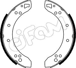 CIFAM 153-101 Fren Sistemleri Fren Pabucu - FORD ESCORT I (AFH, ATH) uyumlu