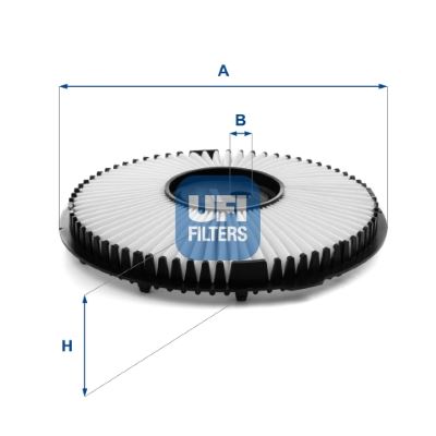 UFI 27.E44.00 Motor Hava Filtresi - MITSUBISHI COLT III (C5_A) uyumlu