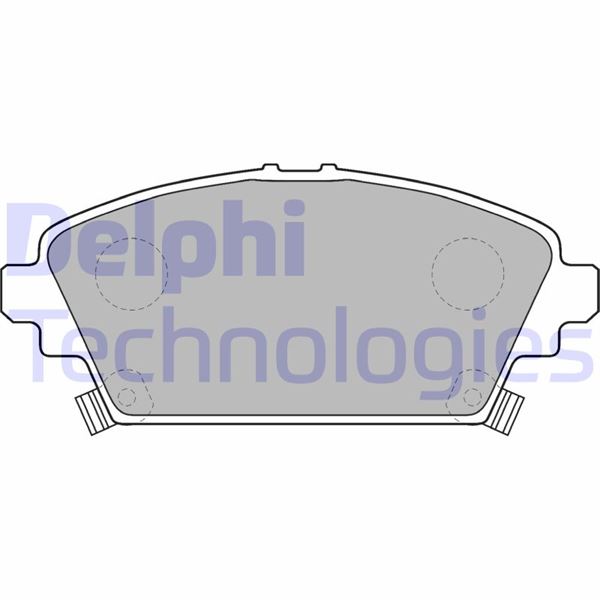 DELPHI LP1503 Fren Sistemleri Fren Balatası - HONDA ACCORD VI (CK, CG, CH, CF, CL) uyumlu