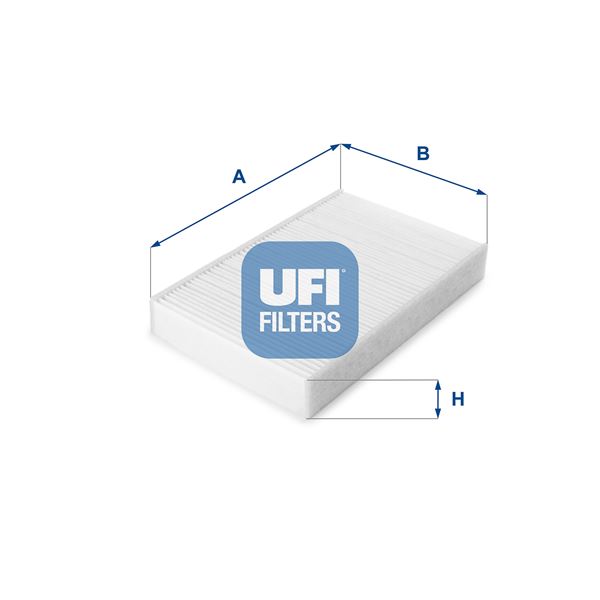 UFI 53.223.00 İklimlendirme Sistemi Polen Filtresi - RENAULT FLUENCE (L3_) uyumlu