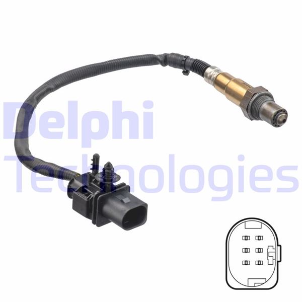 DELPHI ES21268-12B1 Emme & Egzoz Sistemi Egzoz Sensörleri - RENAULT MEGANE III Hatchback (BZ0/1_, B3_) uyumlu