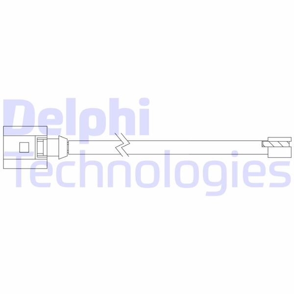 DELPHI LZ0299 Fren Sistemleri Aşınma Göstergesi - PORSCHE 911 (991) uyumlu