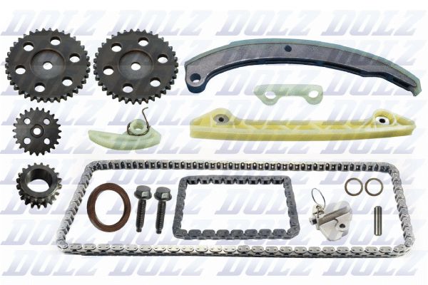 DOLZ SKCF010 Motor Kumanda Zinciri Seti - FORD MONDEO III Sedan (B4Y) uyumlu