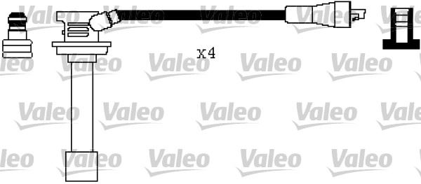 VALEO 346537 Ateşleme Sistemi Ateşleme Kablosu - SUZUKI VITARA (ET, TA, TD) uyumlu