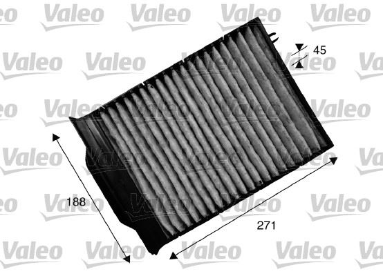 VALEO 715539 İklimlendirme Sistemi Polen Filtresi - RENAULT MEGANE II Station wagon (KM0/1_) uyumlu