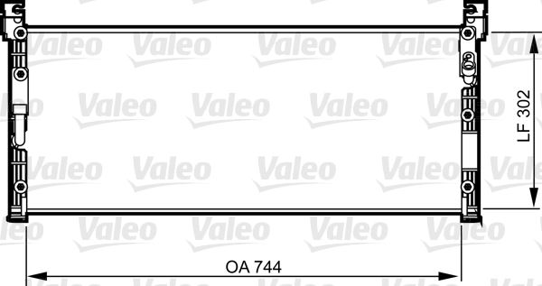VALEO 814285 İklimlendirme Sistemi Klima Radyatörü - TOYOTA RAV 4 I Cabrio (_A1_) uyumlu