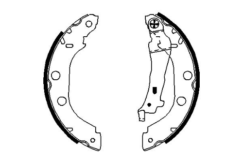 BOSCH 0 986 487 699 Fren Sistemleri Fren Pabucu - RENAULT KANGOO Express (FC0/1_) uyumlu
