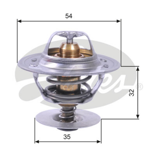 GATES TH11287G1 Motor Termostat - OPEL ASCONA B (81_, 86_, 87_, 88_) uyumlu