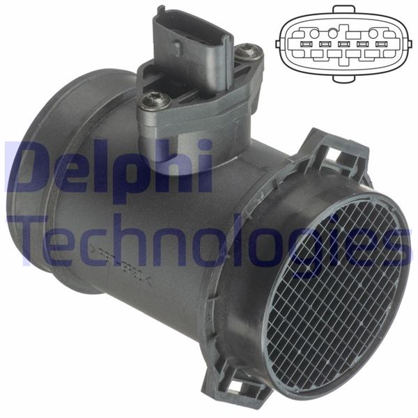 DELPHI AF10375-12B1 Motor Hava Kütle Ölçer (MAF Sensörü) - ROVER 200 II Hatchback (RF) uyumlu