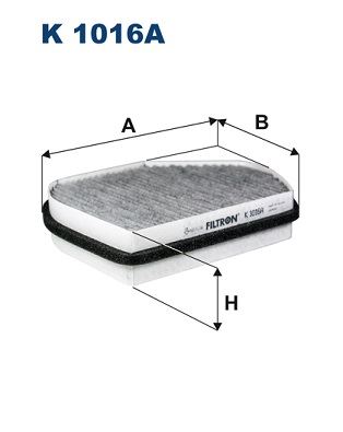 FILTRON K 1016A İklimlendirme Sistemi Polen Filtresi - MERCEDES-BENZ C-SERISI (W202) uyumlu