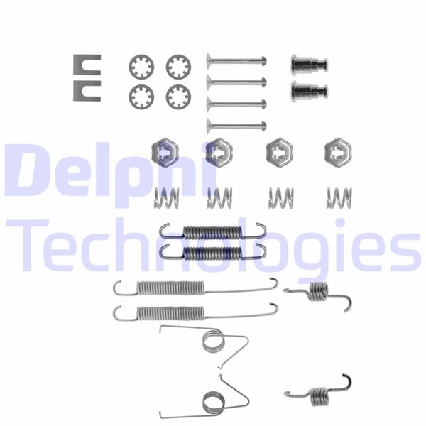 DELPHI LY1038 Fren Sistemleri Fren Kampanası - FORD SIERRA II (GBG, GB4) uyumlu