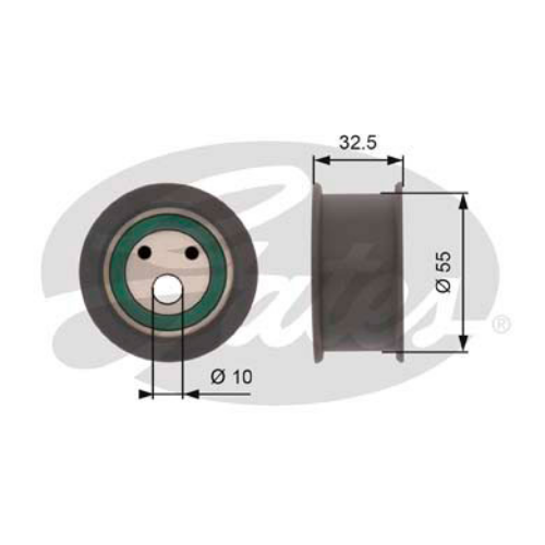 GATES T42041A Motor Kayış Kasnağı - LADA 110 (2110) uyumlu