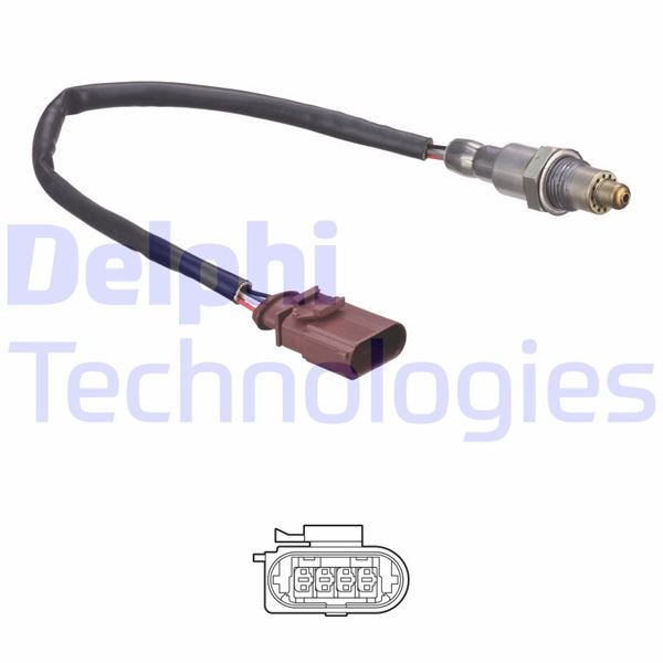 DELPHI ES21139-12B1 Emme & Egzoz Sistemi Egzoz Sensörleri - VW POLO V (6R1, 6C1) uyumlu