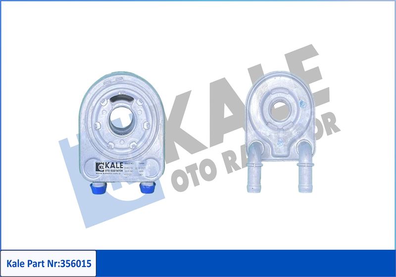 KALE OTO RADYATÖR 356015 Motor Yağ Soğutucusu - RENAULT MEGANE III Hatchback (BZ0/1_, B3_) uyumlu