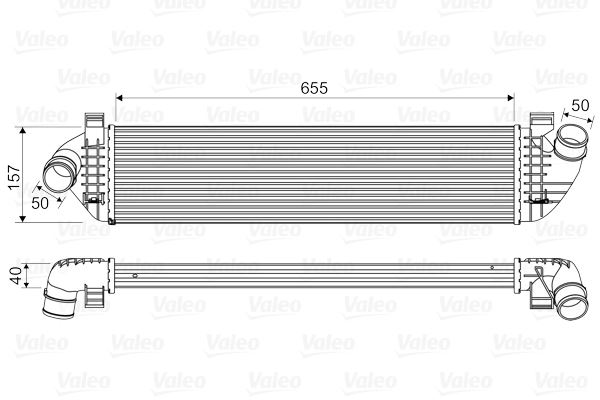 VALEO 818571 Motor Turbo Radyatörü - VOLVO C30 (533) uyumlu