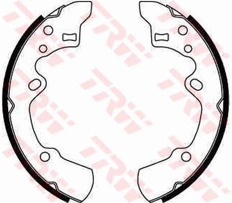 TRW GS8520 Fren Sistemleri Fren Pabucu - MAZDA 626 III (GD) uyumlu