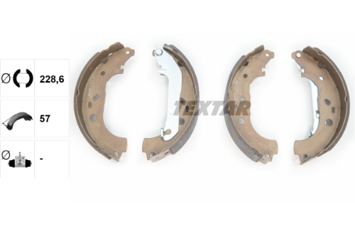 TEXTAR 91061400 Fren Sistemleri Fren Pabucu - FORD TOURNEO CONNECT uyumlu