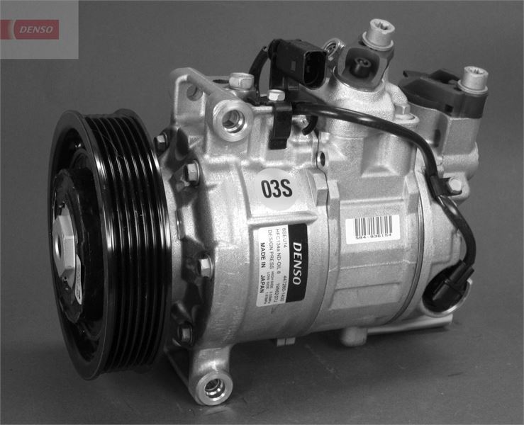 DENSO DCP02043 İklimlendirme Sistemi Kompresör Parçaları - AUDI A5 (8T3) uyumlu