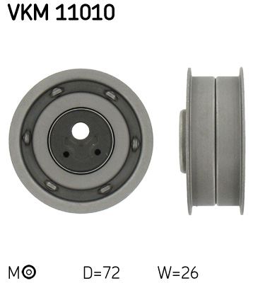 SKF VKM 11010 Motor Kayış Kasnağı - AUDI 80 B2 Sedan (811, 813, 814, 819, 853) uyumlu
