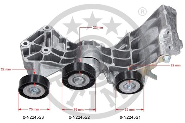 OPTIMAL 0-N2245 Motor Kayış Gergisi - MERCEDES-BENZ A-SERISI (W169) uyumlu