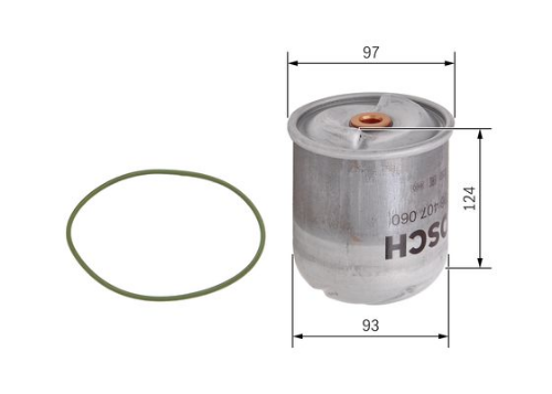 BOSCH F 026 407 060 Motor Yağ Filtresi - RENAULT TRUCKS PREMIUM uyumlu