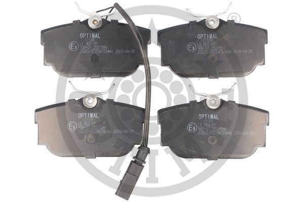OPTIMAL BP-12189 Fren Sistemleri Fren Balatası - VW TRANSPORTER T4 Minibüs/Otobüs (70B, 70C, 7DB, 7DK, 70J, 70K, uyumlu