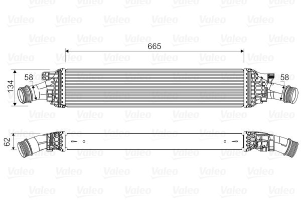 VALEO 818601 Motor Turbo Radyatörü - AUDI A6 C7 (4G2, 4GC) uyumlu