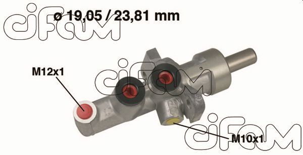 CIFAM 202-619 Fren Sistemleri Ana Fren Merkezi - MERCEDES-BENZ C-SERISI (W202) uyumlu