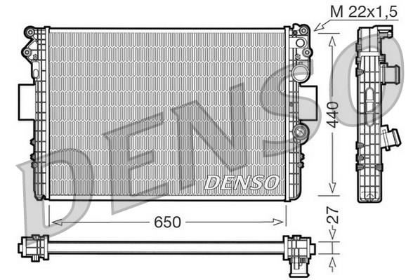 Su Radyatörü - DENSO - DRM12002 Ürün Görseli