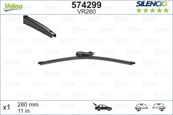 VALEO 574299 Kaporta & Gövde Parçaları Cam Silecek Mekanizması - VW GOLF VI (5K1) uyumlu