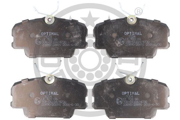OPTIMAL BP-09304 Fren Sistemleri Fren Balatası - BMW 3 (E30) uyumlu