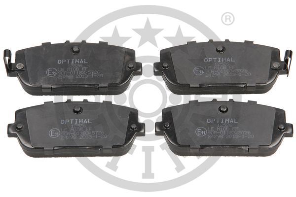 OPTIMAL BP-12526 Fren Sistemleri Fren Balatası - MAZDA MX-5 III (NC) uyumlu